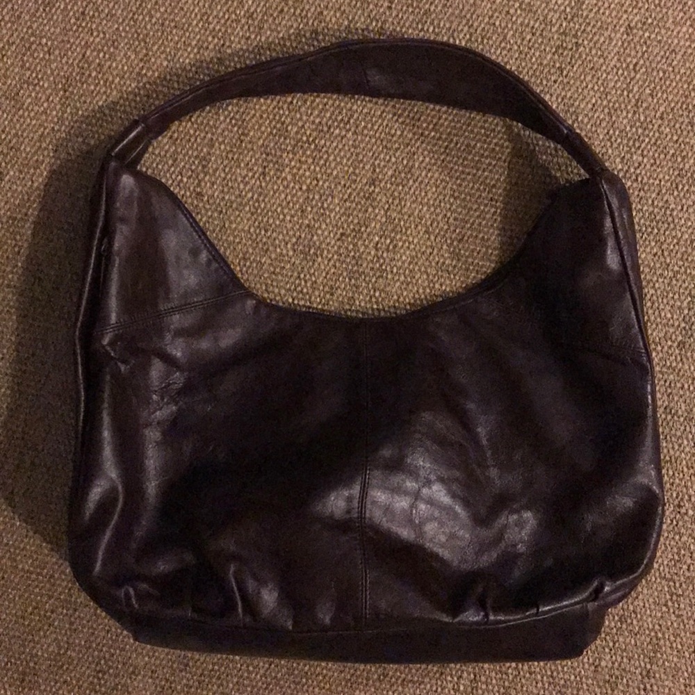 Leather Hobo Bag